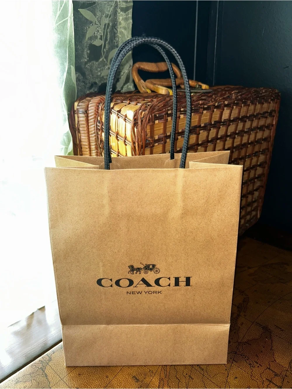COACH Paper Shopper Bag